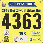 2015 Dexter to Ann Arbor Run